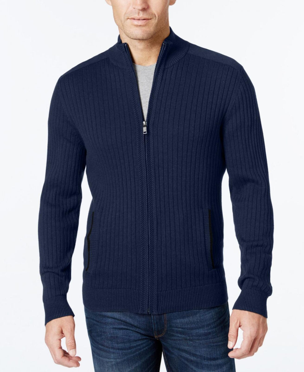 Alfani Plus Size Colorblock Turtleneck Sweater