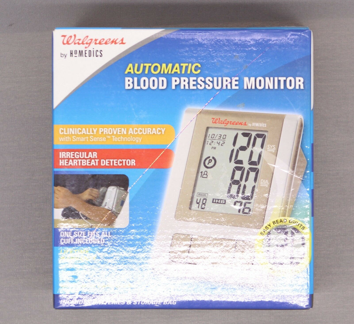 Automatic Wrist Blood Pressure Monitor with Smart Measure Technology -  Homedics