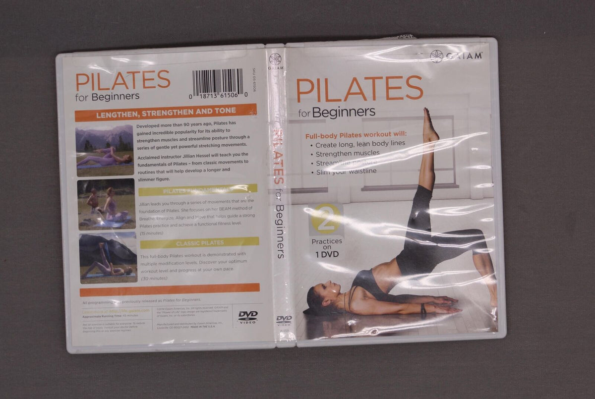 Gaiam Pilates For Beginners includes 2 Practices Biggybargains