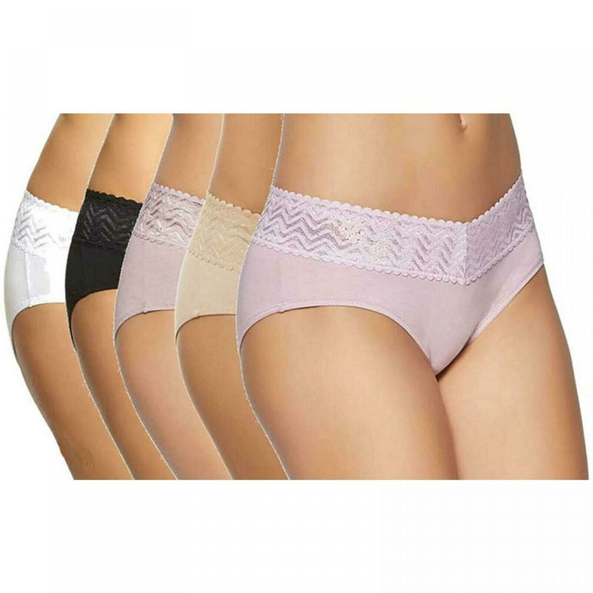 GLORIA VANDERBILT Womens Underwear Tummy Control Panties, Shaping