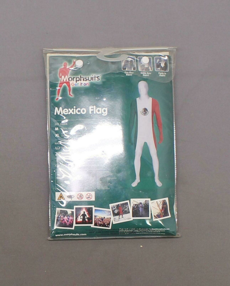 Morphsuits International Classic Halloween Costume Mexico Flag