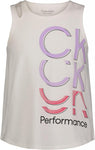 Calvin Klein Girls Performance Tank Top White Cut Out 8-10