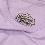 Shimmer And Shine Kids Girls Top & Legging Pajama Set Lilac Purple 7/8