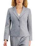 Le Suit Womens 2 Button Notch-Collar Jacket Pants Suit Pantsuit 50040543