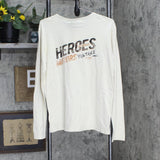 Heroes Motors Men's Long-Sleeve Graphic Henley HM9535