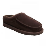 Dluxe By Dearfoams Mens Lith Slide Slippers 88498382 Brown 12