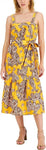 INC International Concepts Womens Printed Midi Woven Sundress 10840081