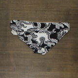 Lauren Ralph Lauren Graphic Paisley Hipster Bikini Black White 8 20145052