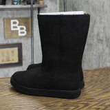 Cat & Jack Girls Natalia Shearling Style Boots 88435465 Black 3