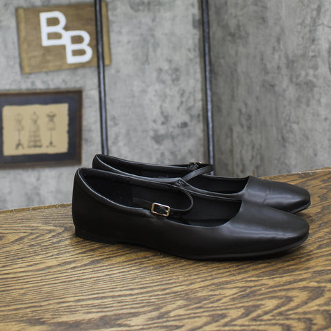 Wild Fable Womens Elsa Mary Jane Ballet Flats with Memory Foam Insole Black 7M