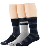 Perry Ellis Portfolio Men's Casual Crew Ribbed Socks PTZSC017