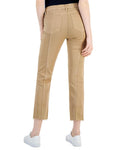 Tommy Hilfiger Women's Striped-Front Raw-Hem Pants J2FK6554