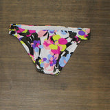 Bar III Women's Paradise Garden Tab-Side Hipster Bikini Bottoms Multicolor S