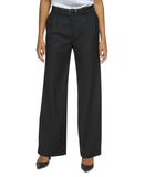 Calvin Klein Women's Pinstripe Wide-Leg Pants S36P6011