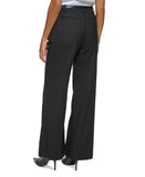 Calvin Klein Women's Pinstripe Wide-Leg Pants S36P6011