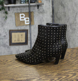 Universal Thread Kitten Heel Ankle Boots with Memory Foam Insole Black 6M