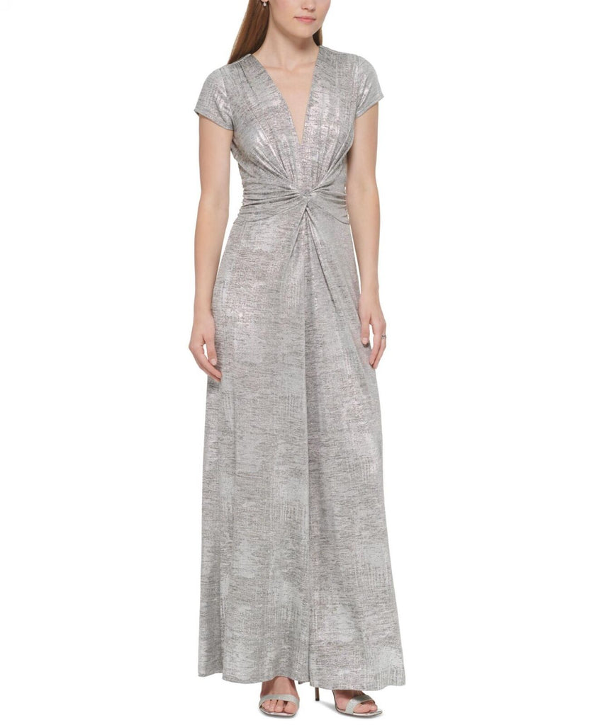 Vince camuto metallic jumpsuit sales