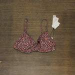 Sanctuary Micro Garden Shirred Bikini Top 164f03fbf1eeed