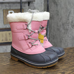 Cat & Jack Girls' Kit Winter Boots AEX51 Pink 3