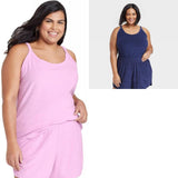 Ava & Viv Women's Plus Size Loop Terry Tank Top 84753050