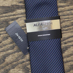 Alfatech by Alfani Mens Ciley Stripe Tie Necktie 1AFC1-4012