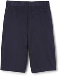 French Toast Boys Pleated Adjustable Waist Short Navy Blue 18