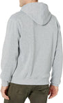 Wt02 Mens Basic Fleece Pull Over Hoodie Hooded Sweatshirt Heather Gray XL