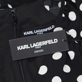 Karl Lagerfeld Paris Printed Flounce-Hem Midi Dress LD2AE757