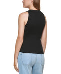 Dkny Jeans Womens Polo Tank Sweater E21SAA29