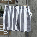 And Now This Men's Relaxed-Fit Stripe Drawstring Shorts MMB030354