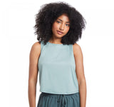 Psk Collective Womens Easy Tank Top PKS-T10-TT Ash Green S