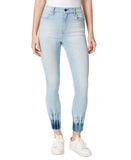 Frayed Denim High Rise Skinny Jeans 30156906