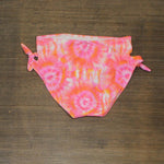 Sundazed Tatum Tie-Dyed Side-Tie High-Waist Bikini Bottoms F70094