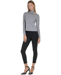 Calvin Klein Women's Sequin Trim Cutout Sweater M2XSR745