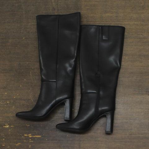 A New Day Womens Livia Stovepipe Tall Boots 90975042 Black 7M