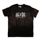 Acdc Men's Crewneck Short Sleeve Graphic Band Print Tee 14196