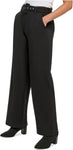 Calvin Klein Women's High Waist Belted Ponte Pants M2GFX880