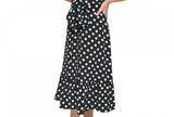 Karl Lagerfeld Paris Printed Flounce-Hem Midi Dress LD2AE757