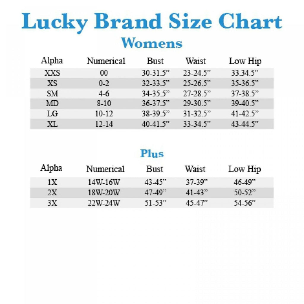 Lucky Brand Womens Oversized Graphic T-Shirt 7W85680 – Biggybargains