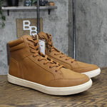 Goodfellow & Co Men's Travis High Top Sneaker 88082943 Cognac Brown 13