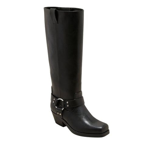 Universal Thread Womens Oakley Harness Boots with Memory Foam Insole Black 9.5M