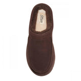 Dluxe By Dearfoams Mens Lith Slide Slippers 88498388 Brown 8