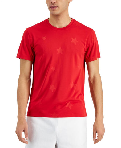 Id Ideology Men's Embossed Star Graphic T-Shirt 100137610BT