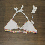 Bleu by Rod Beattie Flower Hour Printed Triangle Bikini Top RBFH22166