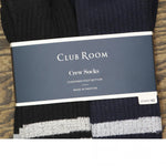 Club Room Men's 8-Pk. Stripe Crew Socks 100137388