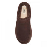 Dluxe By Dearfoams Mens Lith Slide Slippers 88498388 Brown 13