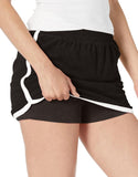 Nia Womens Terry Dolphin Skort Black M