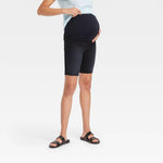 Isabel Maternity By Ingrid & Isabel Over Belly Bermuda Maternity Jean Shorts