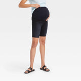 Isabel Maternity By Ingrid & Isabel Over Belly Bermuda Maternity Jean Shorts