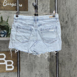 [blanknyc] Luxury Clothing Denim Jean Shorts with Pockets Acid Trip Blue 30